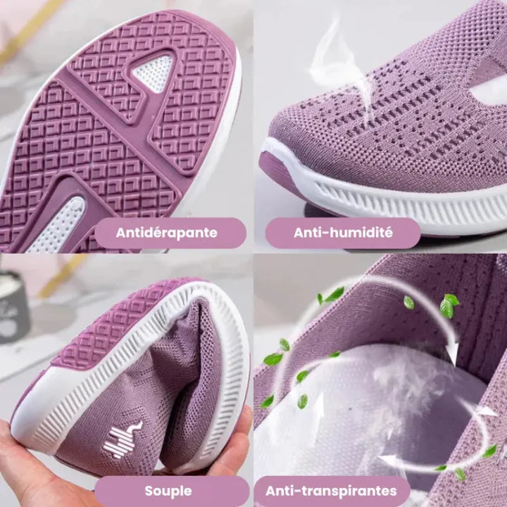 LIVIA |  Baskets à confort orthopédique