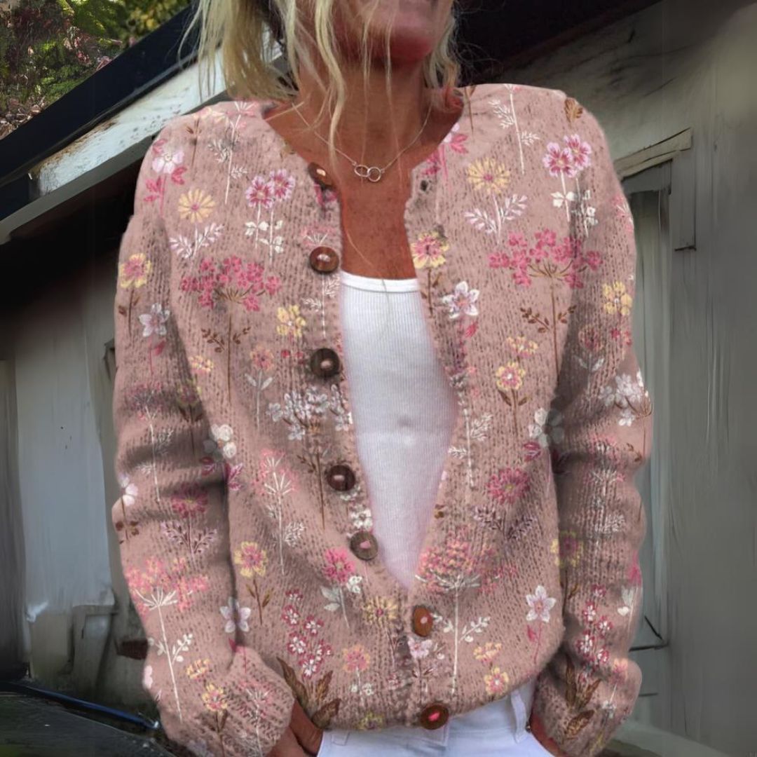 Irma | Cardigan à Motif