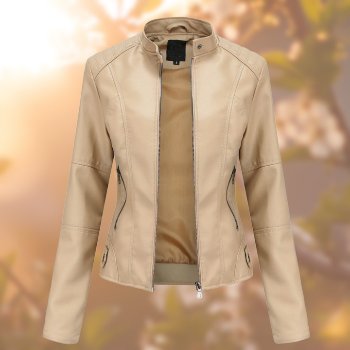 Kiara - Veste en Cuir Élégante