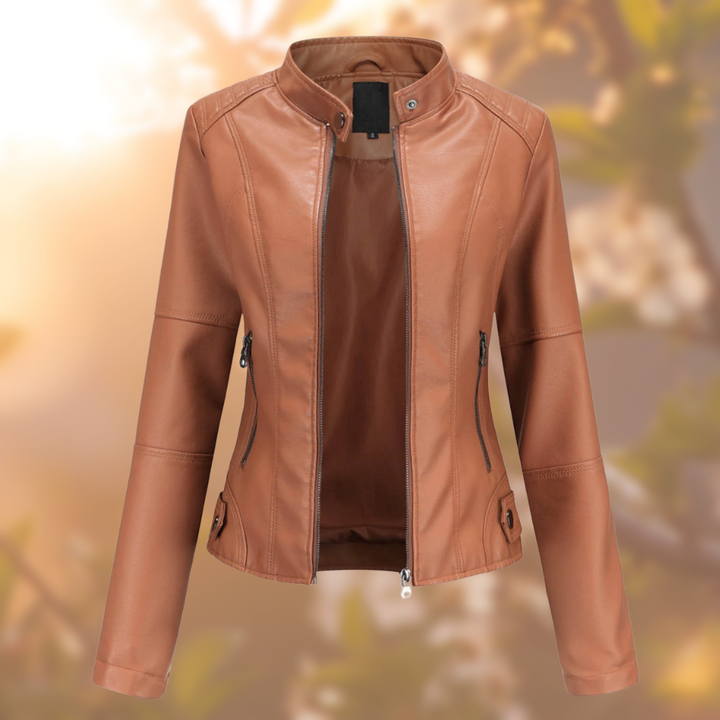 Kiara - Veste en Cuir Élégante