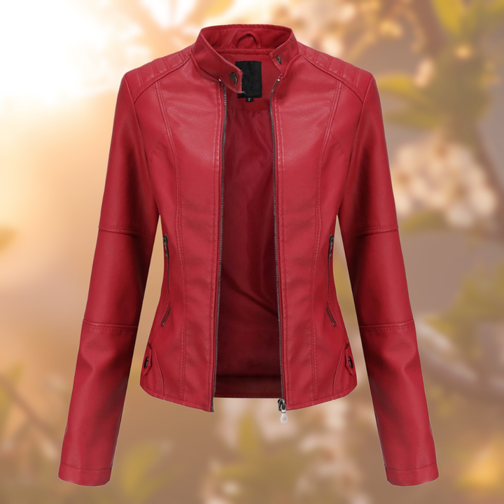 Kiara - Veste en Cuir Élégante