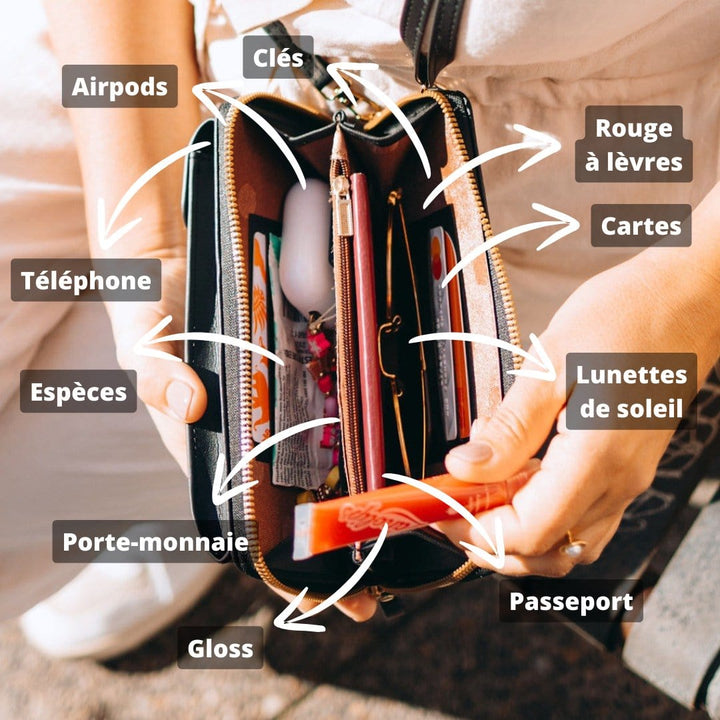 ForLove™ - Pochette Bandoulière Multifonctionnelle