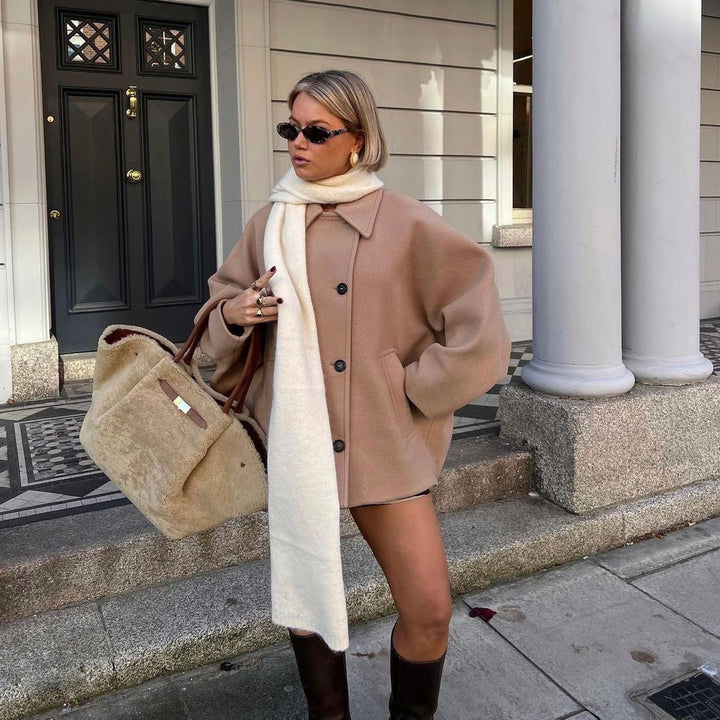Jazzy | Manteau Oversize en Laine
