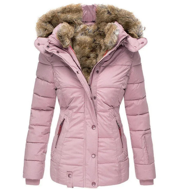 Aisa - Manteau d'Hiver en Fourrure