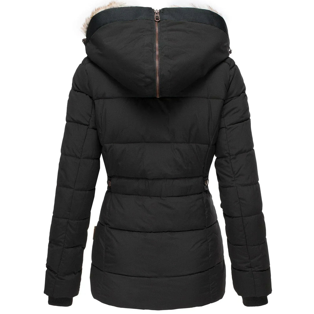 Aisa - Manteau d'Hiver en Fourrure