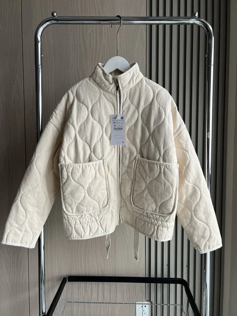 Zaya™ | Veste Vintage Matelassé