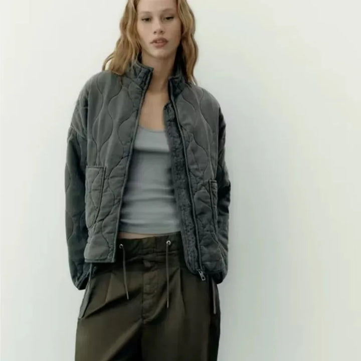 Zaya™ | Veste Vintage Matelassé