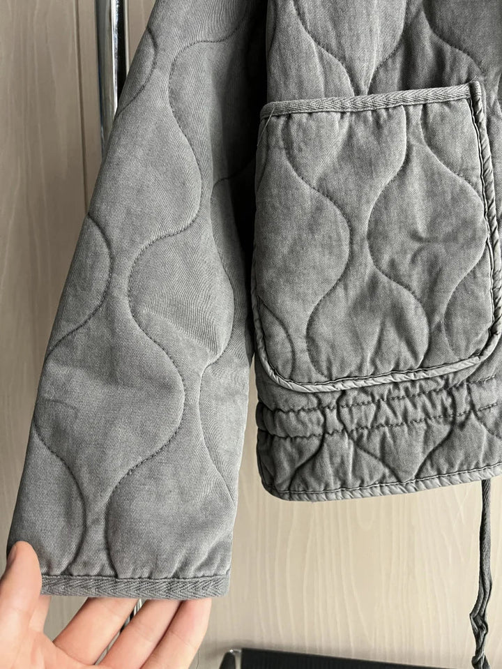 Zaya™ | Veste Vintage Matelassé