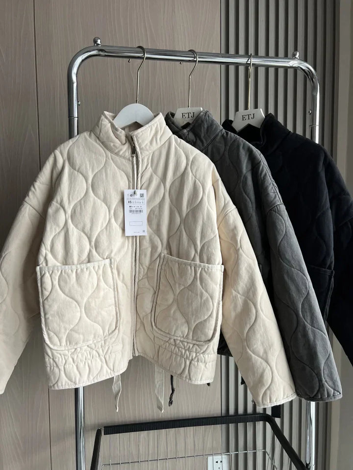 Zaya™ | Veste Vintage Matelassé