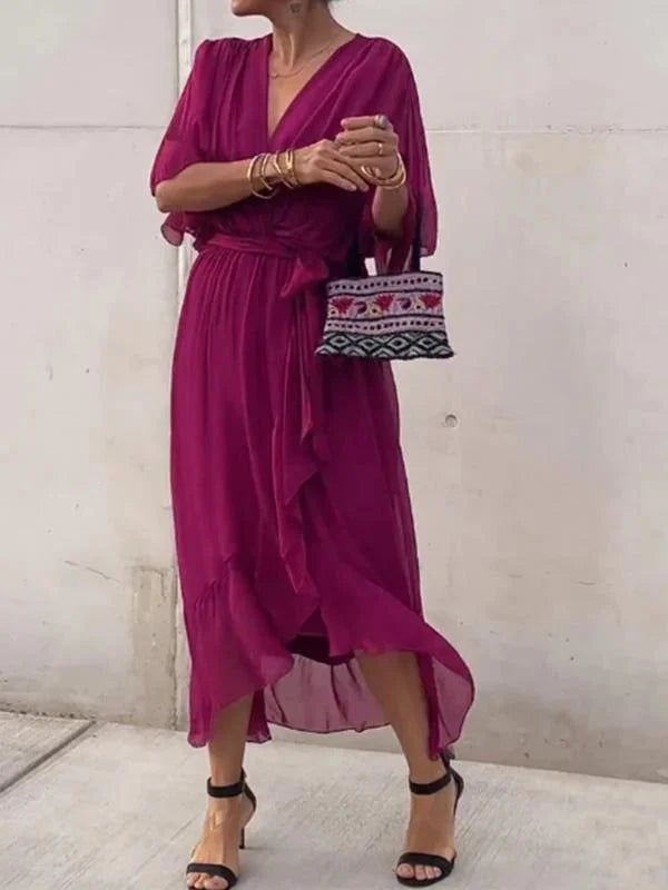 Monica™ | Robe Légère à Col en V