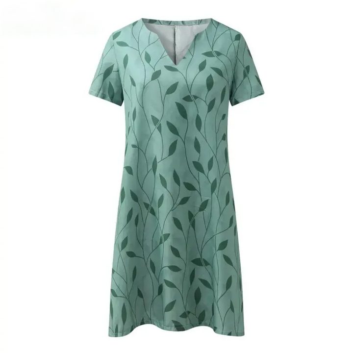 Jette | Robe Imprimée Décontractée