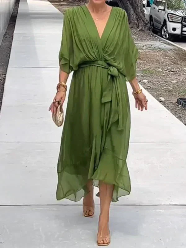 Monica™ | Robe Légère à Col en V