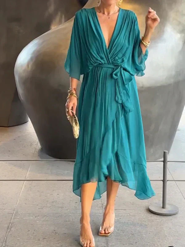 Monica™ | Robe Légère à Col en V
